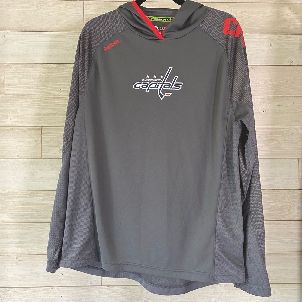Capitals Hoodie Men’s lightweight sweatshirt size Large